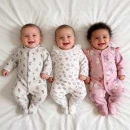 IYEAL Spring Baby Boys Girls Pure Cotton Jumpsuit 3Pcs/Lot Comfortable Breathable Pajamas For Newborns Baby Jumpsuit