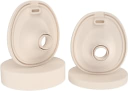 2 Set Overall Pump Parts and 6pcs 17/19/21mm Flange Insert for eufy S1 E20/S1/S1 Pro Pump,Breast Pump Parts