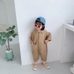 2026 Spring Autumn Toddler Kids Girls One Pieces Overalls  Brief Style Cool Girls Cargo Pants Outfits