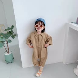 2026 Spring Autumn Toddler Kids Girls One Pieces Overalls  Brief Style Cool Girls Cargo Pants Outfits
