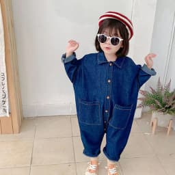 2026 Spring Autumn Toddler Kids Girls One Pieces Overalls  Brief Style Cool Girls Cargo Pants Outfits