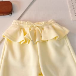 Hoodie Sweatpants Two-piece Set Grils Children Spring Autumn New Korean Loose Casual Sporty Long Sleeves Solid