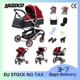 3‑in‑1 Polished Functional Infant Pushchair, Reversible Seat Module, Height‑Boosted View Chassis, Effortless One‑Step Collapsible Build, Weather‑Adaptive Padding System For Baby City Strolls And Indoor Leisure Time