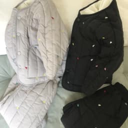 Embroidery Children's Sets Autumn Winter Warm Plush Lining Kids Hooded Jacket and Pants for Boys and Girls Sets