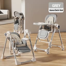Baby High Chair Baby Dinner Table Chair Multi Functional Five-point Safety Belt Double Protection Baby High Chair
