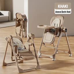 Baby High Chair Baby Dinner Table Chair Multi Functional Five-point Safety Belt Double Protection Baby High Chair