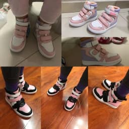Ortoluckland Children Boys Sneakers Orthopedic Shoes For Kid  Lenther Toddler Running Trainer Footwear With Ankle Support