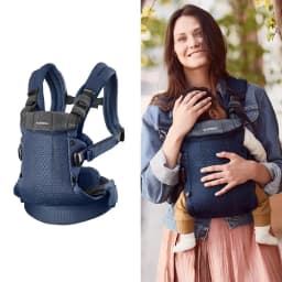 BabyBjorn Baby Carrier in 3D Mesh | Ergonomic 3-in-1 Design Supporting Newborns and Toddlers (7-40 Pounds)