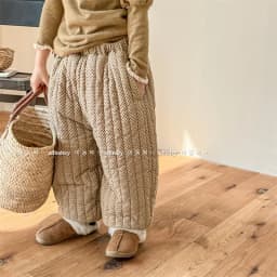 2026 Winter New Baby Plus Velvet Thick Trousers Fashion Print Girls Casual Pants Toddler Boy Warm Harem Pants Infant Clothes