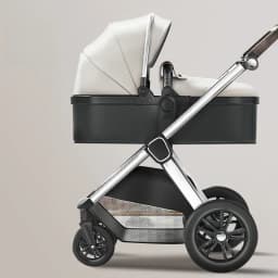 Two-way High-view Baby Stroller Can Sit, Lie, Fold, Shock-absorbing, Portable Newborn Baby Stroller