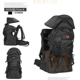 2020 Luxury baby carrier backpack hiking, Chinese factory sell shoulder carrier baby for camping with raincover