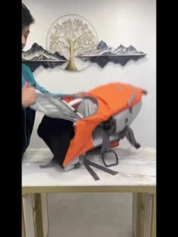2020 Luxury baby carrier backpack hiking, Chinese factory sell shoulder carrier baby for camping with raincover