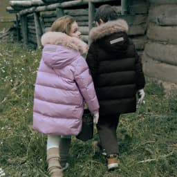 Dave Bella Girls Boys Thicken Down Parka Jacket Children Winter Warm Hooded Down Coats Waterproof Outwear Clothes DK4254239