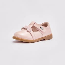 Dave Bella 2025 Autumn Children Girls Leather Shoes Rubber Soft Bottom Non-Slip Shoes Pink Kid Leather Shoes DB3241351