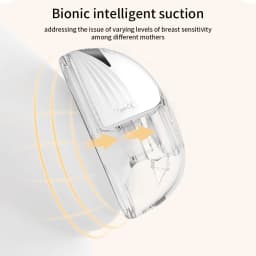 2PCS Hands Free Breast Pump Wearable Electric Breast Pump Lightweight with LED Display 4 Modes & 12 Levels Electric Breast Pump