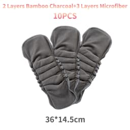 Elinfant all kinds of diaper inserts bamboo cotton microfiber bamboo charcoal hemp cotton breathable for all OS diapers covers