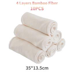 Elinfant all kinds of diaper inserts bamboo cotton microfiber bamboo charcoal hemp cotton breathable for all OS diapers covers