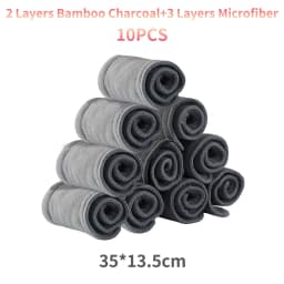 Elinfant all kinds of diaper inserts bamboo cotton microfiber bamboo charcoal hemp cotton breathable for all OS diapers covers