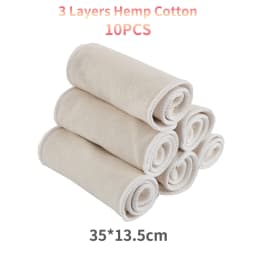 Elinfant all kinds of diaper inserts bamboo cotton microfiber bamboo charcoal hemp cotton breathable for all OS diapers covers