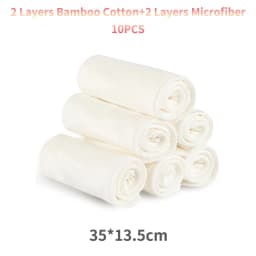 Elinfant all kinds of diaper inserts bamboo cotton microfiber bamboo charcoal hemp cotton breathable for all OS diapers covers