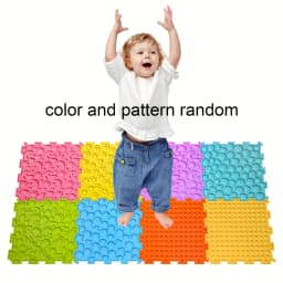 Early Childhood Sensory Integration Training Touchpad Baby Early Development Activity Mat Crawling Training Color Cognition