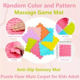 Early Childhood Sensory Integration Training Touchpad Baby Early Development Activity Mat Crawling Training Color Cognition