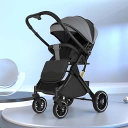 High Landscape Shock absorption Baby Stroller Portable Travel Folding Prams Sit and lie down in both directions Baby carriage