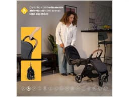 Safety 1st Trio Spark Plus Baby Stroller with Infant Car Seat, up to 15kg