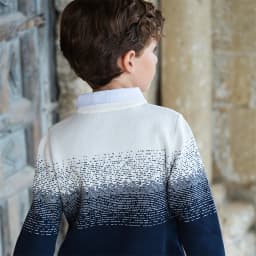 Dave Bella Autumn Winter Sweater for Boys Fake Two Pieces Knitted Sweater Children Outerwear Coat Kids Clothes DK4253646