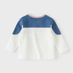 Dave Bella Children Cotton Pullover Spring Autumn Boys Clothes Kids Cartoon Print V-neck T-shirt Baby Long Sleeve Tops DB1260789