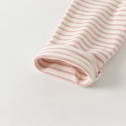 Dave Bella Children's T-shirt Autumn Girl's Sweet Pink Striped Bottoming Shirt Casual Baby Cotton Top Gentle Party DB3253527