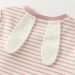Dave Bella Children's T-shirt Autumn Girl's Sweet Pink Striped Bottoming Shirt Casual Baby Cotton Top Gentle Party DB3253527