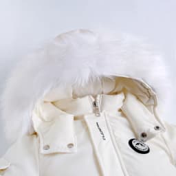 2025 Winter Warm 2 3 4 Years Kids Padded Coat Thicken Fur Hooded Snowsuits Infant Slimwaist Jumpsuit Parka Baby Girl Boys Romper