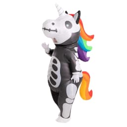 Inflatable Costume Adult Full Body Unicorn Blow Up Suit for Carnival Christmas Thanksgiving Holiday Cosplay Party (155-190CM)