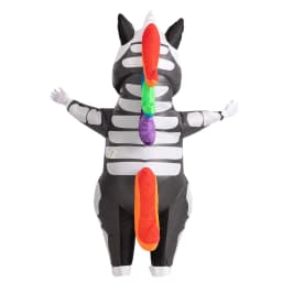 Inflatable Costume Adult Full Body Unicorn Blow Up Suit for Carnival Christmas Thanksgiving Holiday Cosplay Party (155-190CM)
