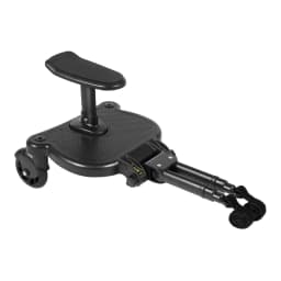 55*33*36cm Eco-friendly PP Universal Stroller Pedal with Self-adhesive Tape Adapter Child Auxiliary Standing Plate Board with Seat for Most Strollers, Including Lightweight