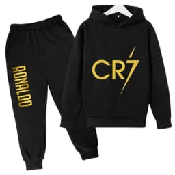 Cristiano Ronaldo CR7 Cosplay Costumes Kid Football Idol Child Hoodie Set Pant Suit Kid High Quality Boy Girl Clothing Tracksuit