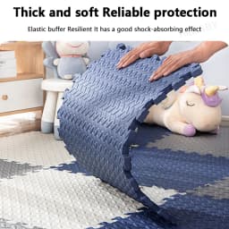 4/8/16 Pcs Cushion, Baby Crawling, Non-Slip Floor Mat for Kids, Mat Family Interlocking Foam Floor Tiles, Home Gym Equipment Mat