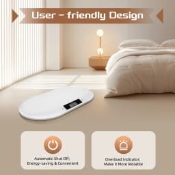 Electronic Weight Scale Digital Baby Scale 20kg 44lb 10g Precise Weighing Scale for Newborns Infants Toddlers Home Health Care