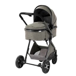 3 in 1 Stroller Baby Stroller Baby Car Luxury High Landscape Lightweight Portable Foldable Travel Pram Newborn Carriage Hand Push Four Wheel Trolley with Baby Car Seat Memory Cotton Mattress and Storage Bag Multi Functional 3 in 1 Stroller