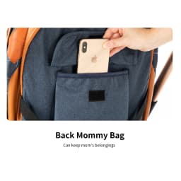3 in 1 Stroller Baby Stroller Baby Car Luxury High Landscape Lightweight Portable Foldable Travel Pram Newborn Carriage Hand Push Four Wheel Trolley with Baby Car Seat Memory Cotton Mattress and Storage Bag Multi Functional 3 in 1 Stroller