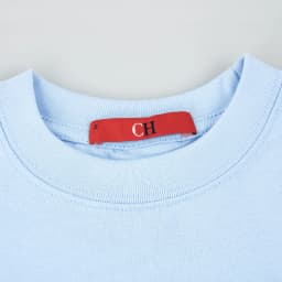 CH Trend Boys Crew Neck Contrast CHHC Embroidery Straight Hem Short Sleeve Tee Party Daily Top