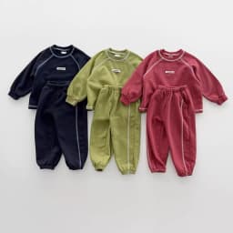 Autumn Children Casual Sportwear Sweatshirt + Pants 2pcs Suit Boy Girl Baby Long Sleeve Clothes Set Toddler Outfits
