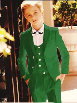 Multi-colors Boys Handsome Suit Set 3 Pieces Performance Outfit Smart Classic Notched Lapel Kids Tuxedo Wedding Party Wear