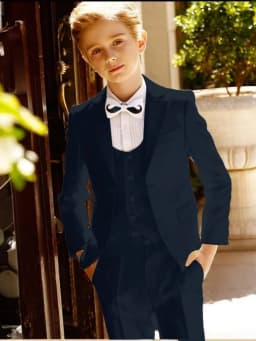 Multi-colors Boys Handsome Suit Set 3 Pieces Performance Outfit Smart Classic Notched Lapel Kids Tuxedo Wedding Party Wear