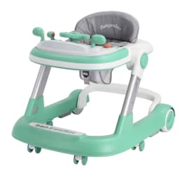 Activity 2‑in‑1 Baby Push Walker for Toddlers, Removable Feeding Tray and Music Tray (No Battery Included) Baby Walker