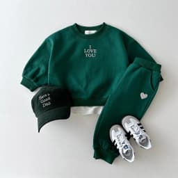 2025 Autumn New Children Long Sleeve Clothes Set Letter Embroidery Baby Casual Sweatshirt + Pants 2pcs Suit Toddler Girl Outfits