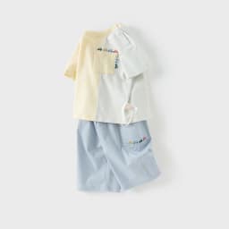 Dave Bella Boys' Pants Set Baby Fashion Casual Top Shorts Two-Piece Set Summer Children's Thin Clothing Outdoor DB2251992