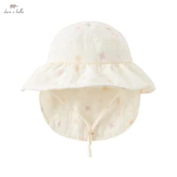 Dave Bella Kids Hat Outdoor Breathable Summer New Fashion Print Hat Sweet Cute Girls Baby Fisherman's Hat DB2251288