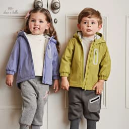 Dave Bella Children Girls Boys Plush Jacket 2023 Winter New Fashion Casual Outerwear Parkas Warm Coat Outdoor Sport DBJ15531-A